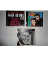 CD LOT OF 3  Frank Sinatra/ Everly Brothers/ Bobby Darin - $16.34