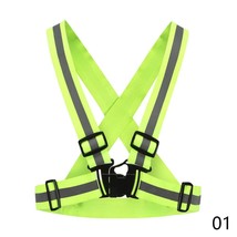 High Visibility  And Adjustable Reflective Running Gear Neon Yellow Reflective S - £43.13 GBP