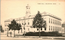 Vtg Postcard - Arlington Massachusetts MA Town Hall - UNP - £2.78 GBP