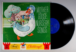 Mother Goose Nursery Songs (1960) Vinyl LP • Childcraft, Hot Cross Buns - $14.11