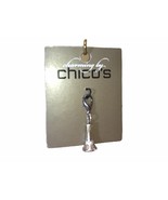 Charming By Chico&#39;s Mini Microphone Charm for Purse, Bracelet or KeyRing... - £8.64 GBP
