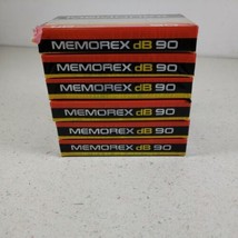 Memorex DB 90 Lot Of  6 Tapes Sealed - £16.31 GBP