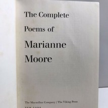 The Complete Poems Of Marianne Moore / 1st Edition 1967 - £15.92 GBP