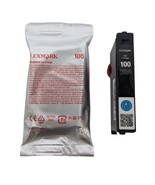 Lexmark Genuine 100 Cyan &amp; Magenta Ink Cartridges NEW - $1.97