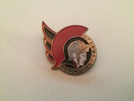 Ottawa Senators NHL National Hockey League vintage metal &amp; enamel lapel pin - £11.20 GBP