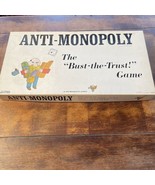 Vintage Anti Monopoly Bust the Trust Board Game Ralph Anspach 1973 UNPUN... - £28.14 GBP