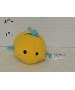 Disney Tsum Tsum The Little Mermaid Flounder Mini Plush toy RARE HTF - $9.85
