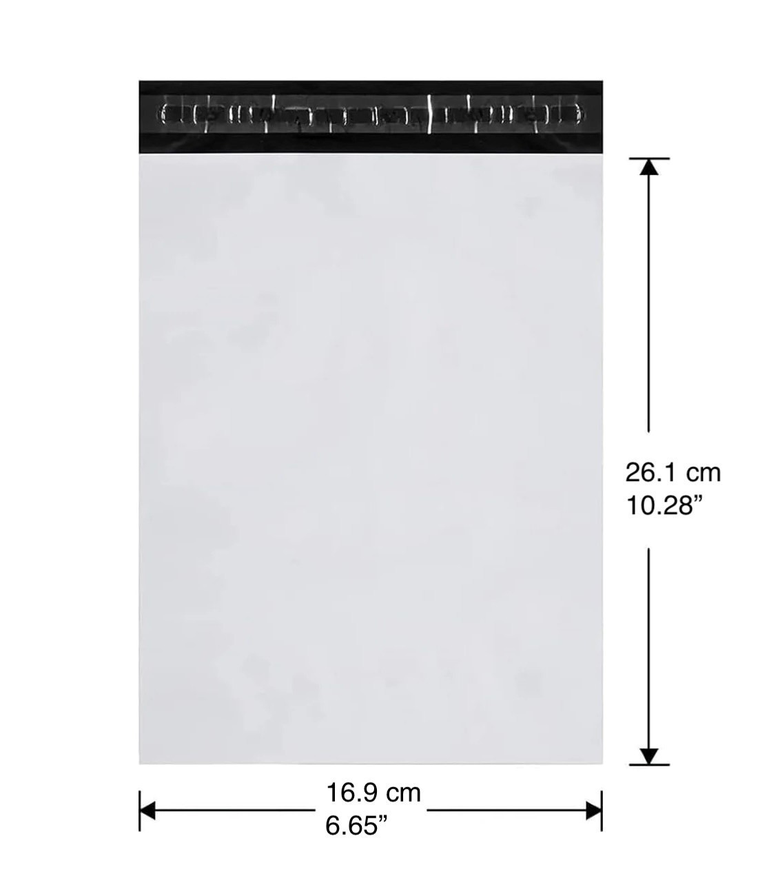 500 Pack 7 X 12 Secure Seal White Poly Mailers Shipping Bags-Safe Item image 3