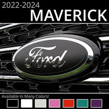 BocaDecals 2022-2025 Ford Maverick Logo Emblem Insert Overlay Decals (Se... - £18.07 GBP