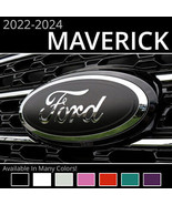 BocaDecals 2022-2025 Ford Maverick Logo Emblem Insert Overlay Decals (Se... - £18.07 GBP