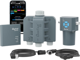  4-Zone Wireless Water Timer &amp; Gateway, Equals Four G2S Smart Hose Timers - $454.29