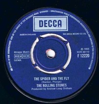 Rolling Stones Can&#39;t Get No Satisfaction 45 rpm Spider &amp; The Fly British Decca - £19.51 GBP