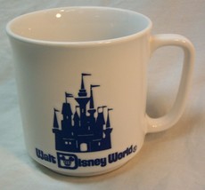 Vintage Walt Disney World Cinderella&#39;s Castle 3&quot; Collector&#39;s Mug Cup - £11.89 GBP