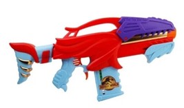 Jurassic World Adventure Force Pyroraptor Pump Action Clip-Fed Dart Blaster Gun - £29.53 GBP