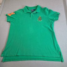 Polo Ralph Lauren Custom Fit Green Crest Polo Shirt XL #4 Sleeve - $25.33 CAD