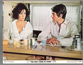 Only Game In Town-Lobby Card-1969-Elizabeth Taylor-Warren Beatty - £37.38 GBP