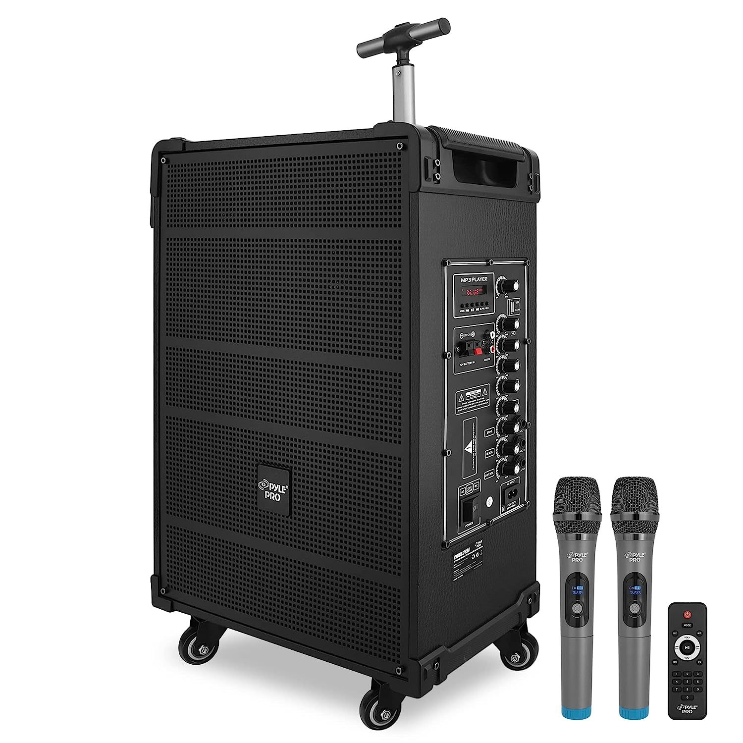 Pyle 12'' Portable Wireless Bluetooth Speaker System - Built-in Rechargeable Bat - $434.48