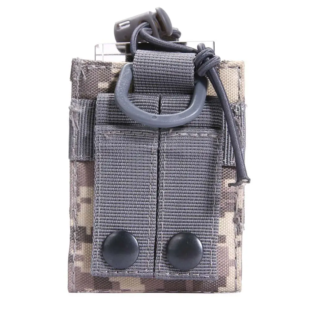 Package Pouch Walkie Talkie Holder Bag   Pendant  Molle Nylon Radio Maga... - $30.92
