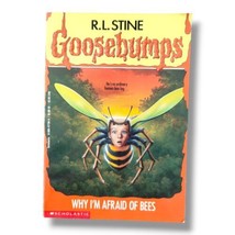 Goosebumps RL Stine #17 Why I&#39;m Afraid Of Bees First 1st Edition 1994 - £15.76 GBP