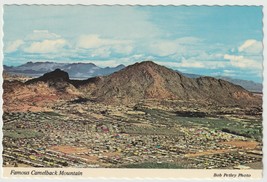 Famous Camelback Mountain Phoenix Arizona Vintage Postcard Unposted - £3.68 GBP