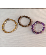 Three Vintage Fashion Bracelets, Lot Of 3 - $6.93