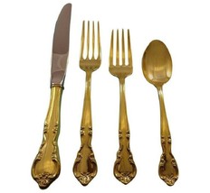 American Classic by Easterling Sterling Silver Flatware Service 12 Set Vermeil - $3,564.00