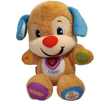Fisher Price Laugh Learn Love To Play Puppy Dog  Interactive Plush Toy 13&quot;t  - £8.30 GBP