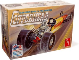 AMT  Copperhead Rear Engine Dragster Retro Series 1/25 Scale Plastic Model NEW - £19.98 GBP