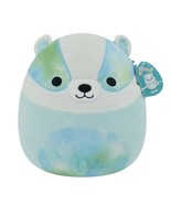 Squishmallows 12-Inch Banks Blue Badger - Medium-Sized Ultrasoft Officia... - £29.56 GBP