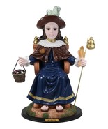 Large 19&quot;H Roman Catholic Santo Nino De Holy Infant Of Atocha On Throne ... - $207.54 CAD
