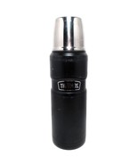 Thermos 16 oz Black Insulated Water Bottle SK2000 Tumbler - £10.18 GBP