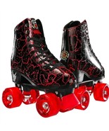 Stranger Things Hellfire Club Skates by Roller Derby, Unisex, Size M06/W07 - $134.04 CAD