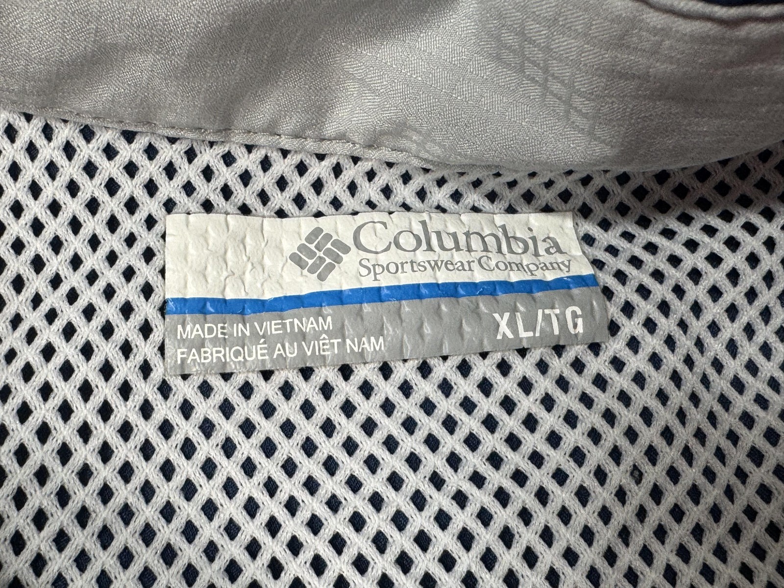 Columbia PFG Shirt Mens Extra Large Blue Omni-Shade Vented Fishing Short Sleeve Item image 3