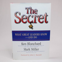 SIGNED The Secret By Mark Miller &amp; Ken Blanchard Hardcover Book w/DJ 1st Edition - £15.89 GBP