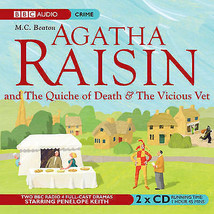 Agatha Raisin and the Quiche of Death CD 2 discs (2007) Pre-Owned - £11.89 GBP