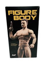 ANT AM116 1/12 Male Movable Muscle Body 6&#39;&#39;Action Figure Body With Head - £20.31 GBP