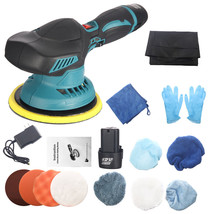 Cordless Car Buffer Polisher,6 Inch Portable Polishing Machine Kit For Car - £66.06 GBP