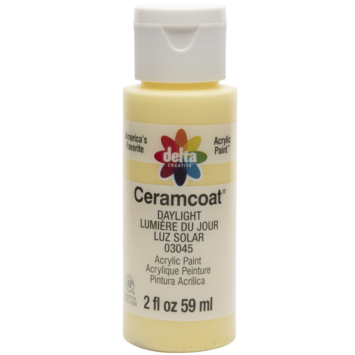 Ceramcoat Acrylic Paint 2oz-Daylight - $7.11