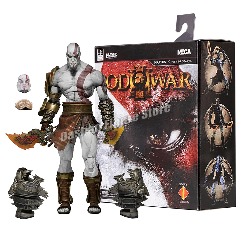 NECA God of War Ghost of Sparta Kratos Action Figure 18cm PVC Movable Collection - £29.62 GBP+