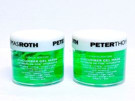  2 x Peter Thomas Roth Cucumber Extreme DeTox Hydrator Gel Mask 1.7oz 50ml NEW - £15.59 GBP