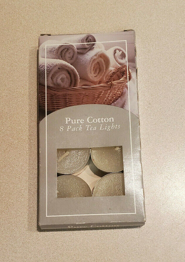 Dolgencorp, Inc. Pure Cotton 8 Pack Tea Lights (NEW) - $9.85