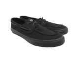 Sperry Men&#39;s Top Sider Bahama 2-Eye STS12307 Boat Shoes Black Size 12M - £52.37 GBP