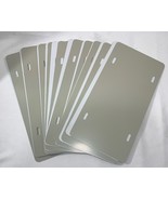 20 Pieces ALUMINUM LICENSE PLATE SUBLIMATION BLANKS 6&quot;x 12&quot; .025&quot; White - $677.21 MXN