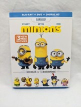 Minions Go Back To The Beginning Blu Ray DVD Combo Discs - $9.89