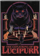 Steven Rhodes Warped Humor The Conjuring of Lucipurr Cat Refrigerator Ma... - £3.17 GBP