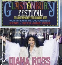 Diana Ross Live at The Glastonbury Festival June 2022 Rare CD Good Soundboard - £15.73 GBP