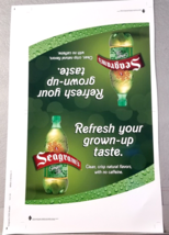 Seagram&#39;s Ginger Ale Preproduction Advertising Art Work Grown Up Taste 2010 - £14.24 GBP