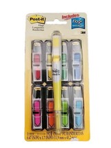 POST-IT FLAG COMBO PACK NOTES, FLAGS, FLAG,HIGHLIGHTER PEN NEW 684-VAD1 - £7.50 GBP