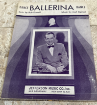 Vintage Sheet Music Dance Ballerina Dance Jimmy Dorsey 1947 Bob Russell ... - $11.45