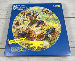 Vintage Jigsaw Puzzle “Safe” by FX Schmid - 356 Varied Size Pieces - Complete! - £11.29 GBP